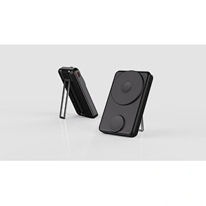 3-in-1 Wireless Magnetic Power Bank With Bracket and Built-in Cable